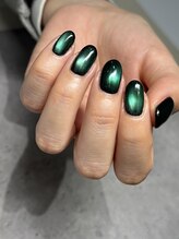 モツヲネイル(motsu.O! NAIL)/エメラルド風奥行きマグカラー
