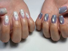 アムネイル(am.nail)/定額・カラーと片手magに変更