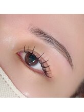 ルベル(RUBER)/まつエク×眉スタイリング