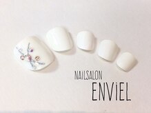ネイルサロンアンヴェール(ENVIEL)/フット★シンプル定額１