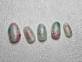 【初回オフ無料】あじさいネイル
