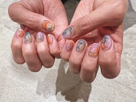 奥行き水彩