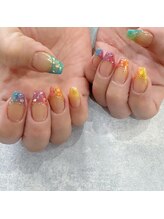 レジアント(Rediant)/カラフルキラキラフレンチ