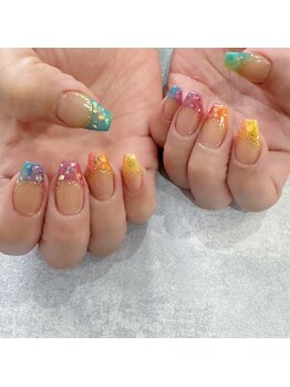 レジアント(Rediant)/カラフルキラキラフレンチ