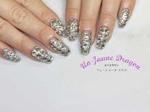 アン ジョーヌドラゴ/【自爪ネイル】シルバーネイル