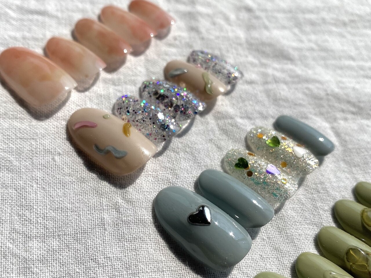 【口コミ記入で次回\200off】ハンド☆定額デザイン\6700〜