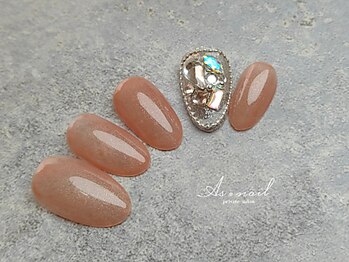 アスネイル(As nail)/ビジュー埋め尽くし☆