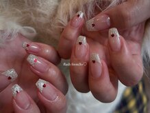 キースネイルアトリエ(keeth nail atelier)/ラメフレンチネイル