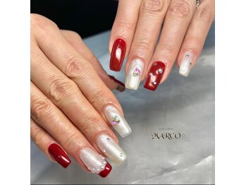 ネイルサロン マルコ(nail salon MARCO)/大人バレンタイン ¥7.150