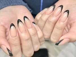 ブラックダブル深フレンチ