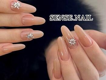 センスネイル 池袋店(Sense Nail)/シンプルクリスマスデザイン