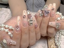 モアネイル 新宿/ワンホンネイル/持ち込み/新宿