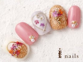 押し花バスケット　11500円