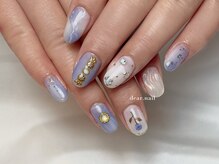 ディアネイル(dear.nail)/アイスブルーネイル
