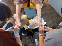 爪切り屋 足楽/スクールAD◆足モデル様