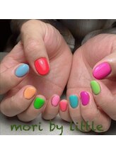 モリバイリトル(mori by little)/カラフルネオンカラー♪