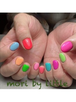 モリバイリトル(mori by little)/カラフルネオンカラー♪