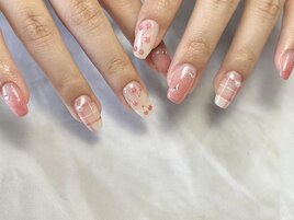 さくらんぼネイル