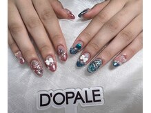 ドパルネイル 上野(DOPALE.Nail)/チップ長さ出し持ち込みデザイン