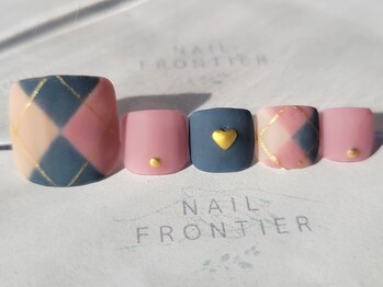 ネイルフロンティア 吉祥寺(NAIL FRONTIER)/Fマットアーガイル8980円~