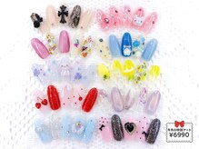 ネイルコレクション ピンク(Nail Collection Pink)の雰囲気（6月の特別ジェルアート10種￥6990★梅雨～初夏ネイル満載♪）