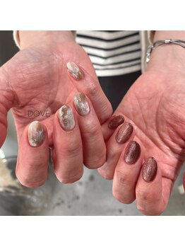 片手をマグネットに