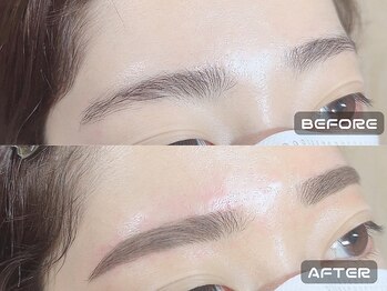 アイック 池袋東口店(I’ck)/眉毛WAX+間引きスタイル