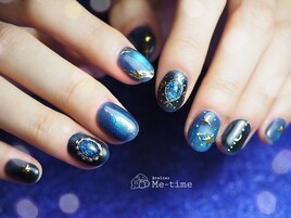 night sky nail