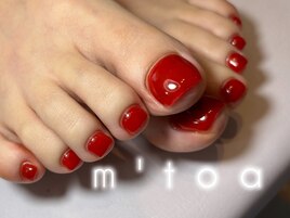 フットネイル/ワンカラー