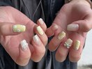フラワーニュアンスネイル