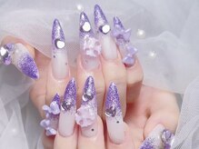ビジュティエール(Bijoutier)/パープルネイル