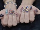和風3Dアートネイル