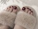 ルメア(Lumea)の写真/【OPEN記念☆ワンカラー￥6900】湘南の海風感じる♪フットネイルニュアンスデザイン◎