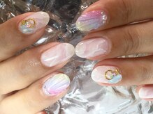 ネイル サロン コービーズ(nail salon COBES)/マリンマーメイドネイル