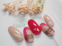ネイリット 銀座(Nailit)/MATTE CHECK    ¥9300【¥10230】