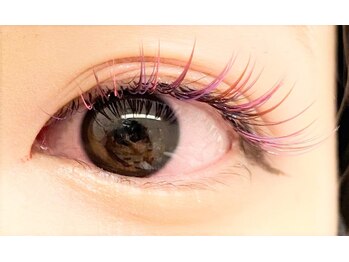 アコテアット ネイル アイ(acote @)/ピンクカラー☆彡 ¥5000~