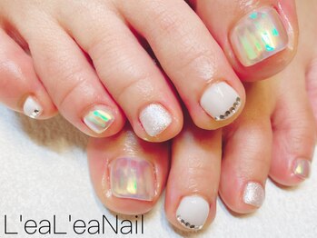 レアレアネイル(Lealeanail)/【パラジェル】オーロラフット