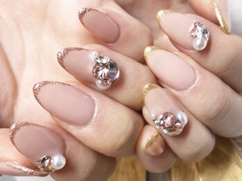 マグノリアネイル(magnolia nail)/ミディアムアート