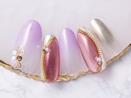 ローズカラーマグネットグラデ