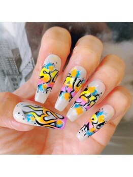 リグネイルスタジオ(Lig nail studio)/グラフィティネイル