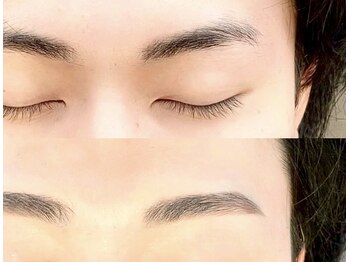 プルア 表参道(PULUA)の写真/垢抜け&モテるメンズ眉はお任せ！骨格や雰囲気に合わせたデザインで清潔感UP☆[表参道/メンズアイブロウ]