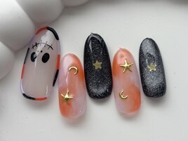 ハロウィンネイル