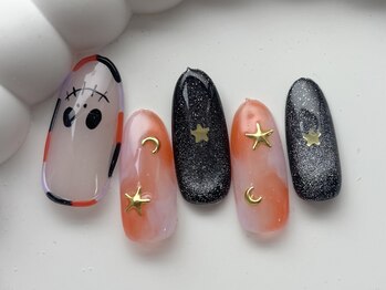 ハロウィンネイル