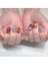 ネイルサロン マハロ 横浜四季の森フォレオ店(Nail Salon Mahalo)/バカラ＆べっ甲ネイル