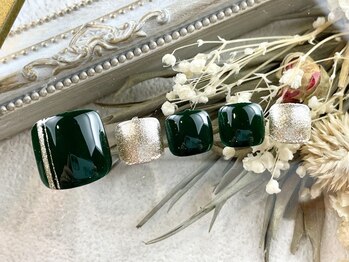 レアレアネイル(Lealeanail)/【パラジェル】FOOTシンプル