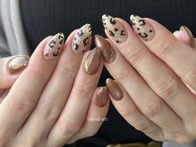 ネイルズカフェアン 飾磨店(nails cafe an)/レオパードネイル