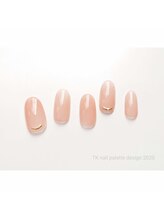 ティーケーネイルパレット/ワンカラー　シンプルコース