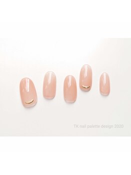 ティーケーネイルパレット/ワンカラー シンプルコース