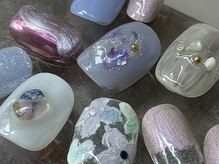 カラネイル 南森町店(calla nail)の雰囲気（季節やトレンドを意識した新作デザインが毎月追加します！）