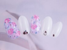 モアニ ヒロオ 渋谷店(MOANI Hiroo)/紫陽花ネイル★